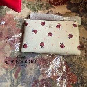 Coach Ladybug Wristlet